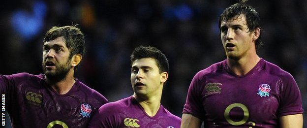 Geoff Parling, Ben Youngs and Tom Wood