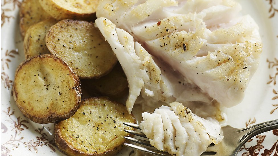 Pescado con papas