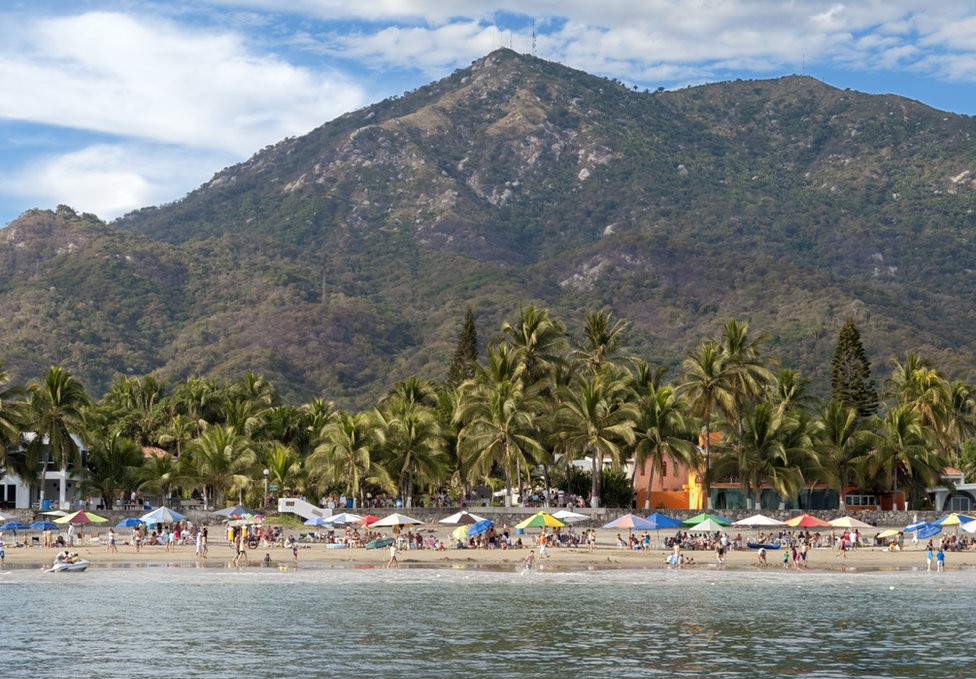 Playa de Colima.