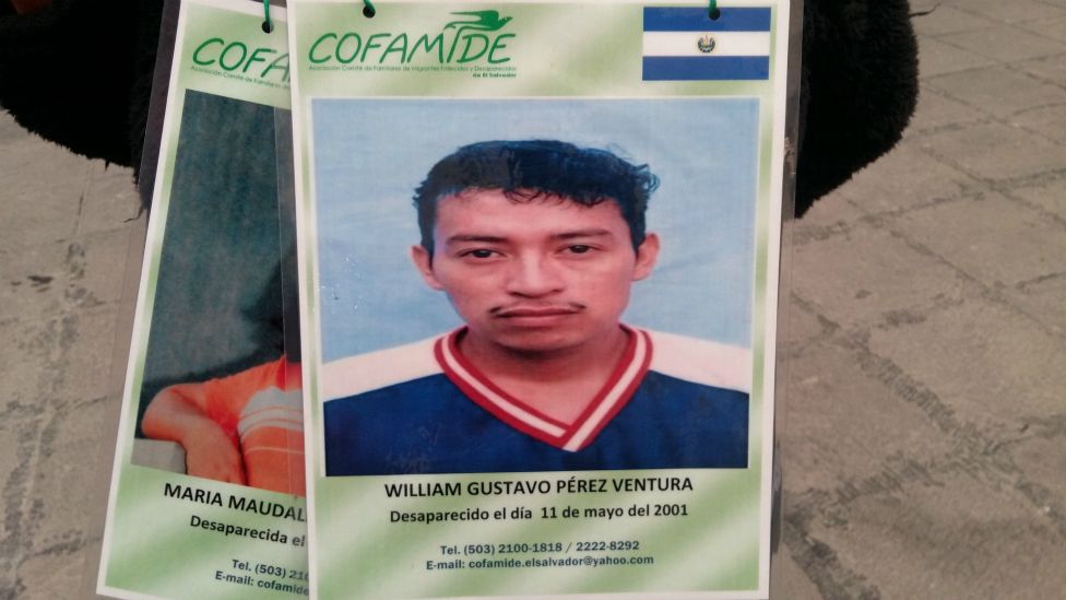 William Pérez salió de El Salvador hace 16 años. Desde entonces su madre nada sabe de él.