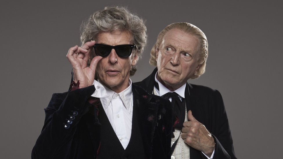 Peter Capaldi y David Bradley