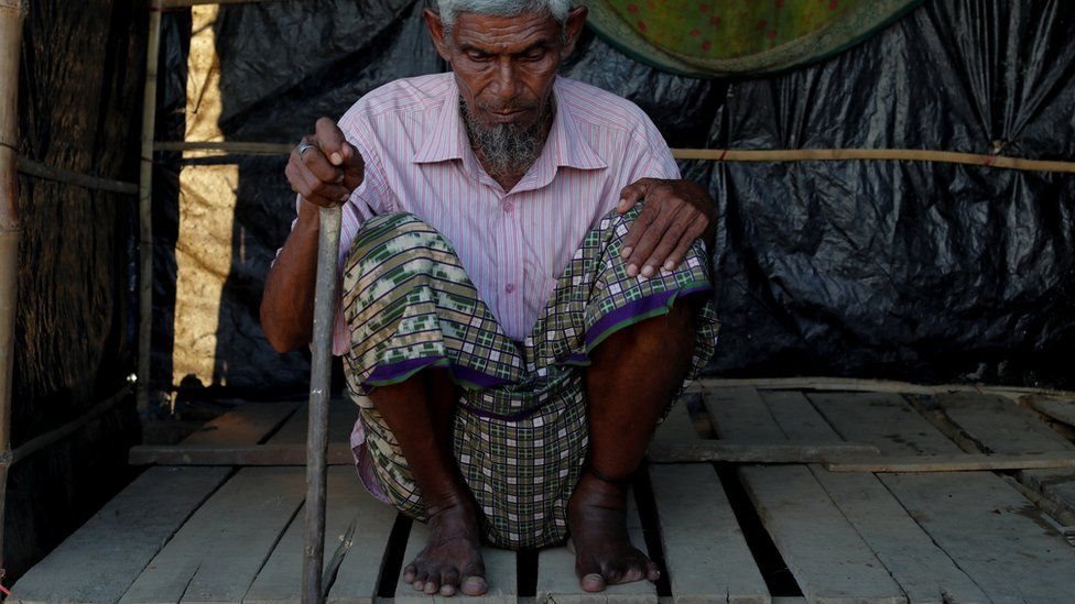 Rohingya man Abdu Rahaman