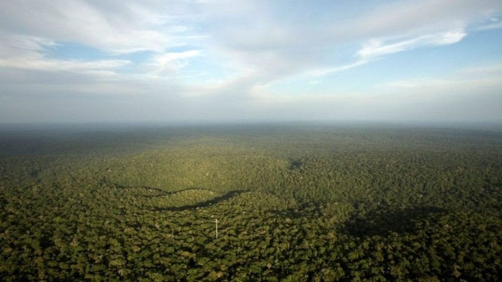 Mato Grosso desde el aire.