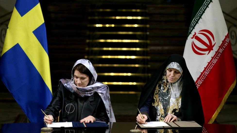 Iran, Swedia