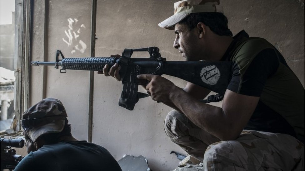 iraqi forces in western mosul