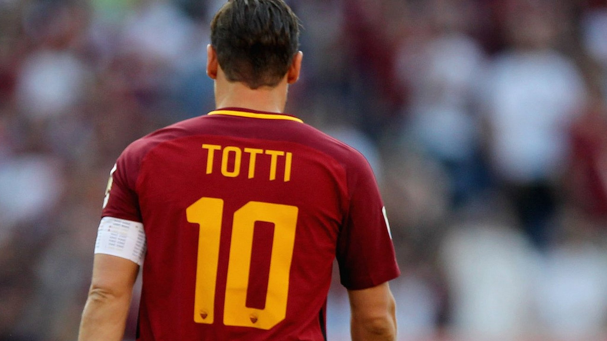 Francesco Totti: Roma legend's final shirt launched into space