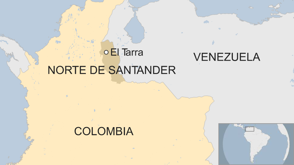 Mapa de Colombia y Norte de Santander