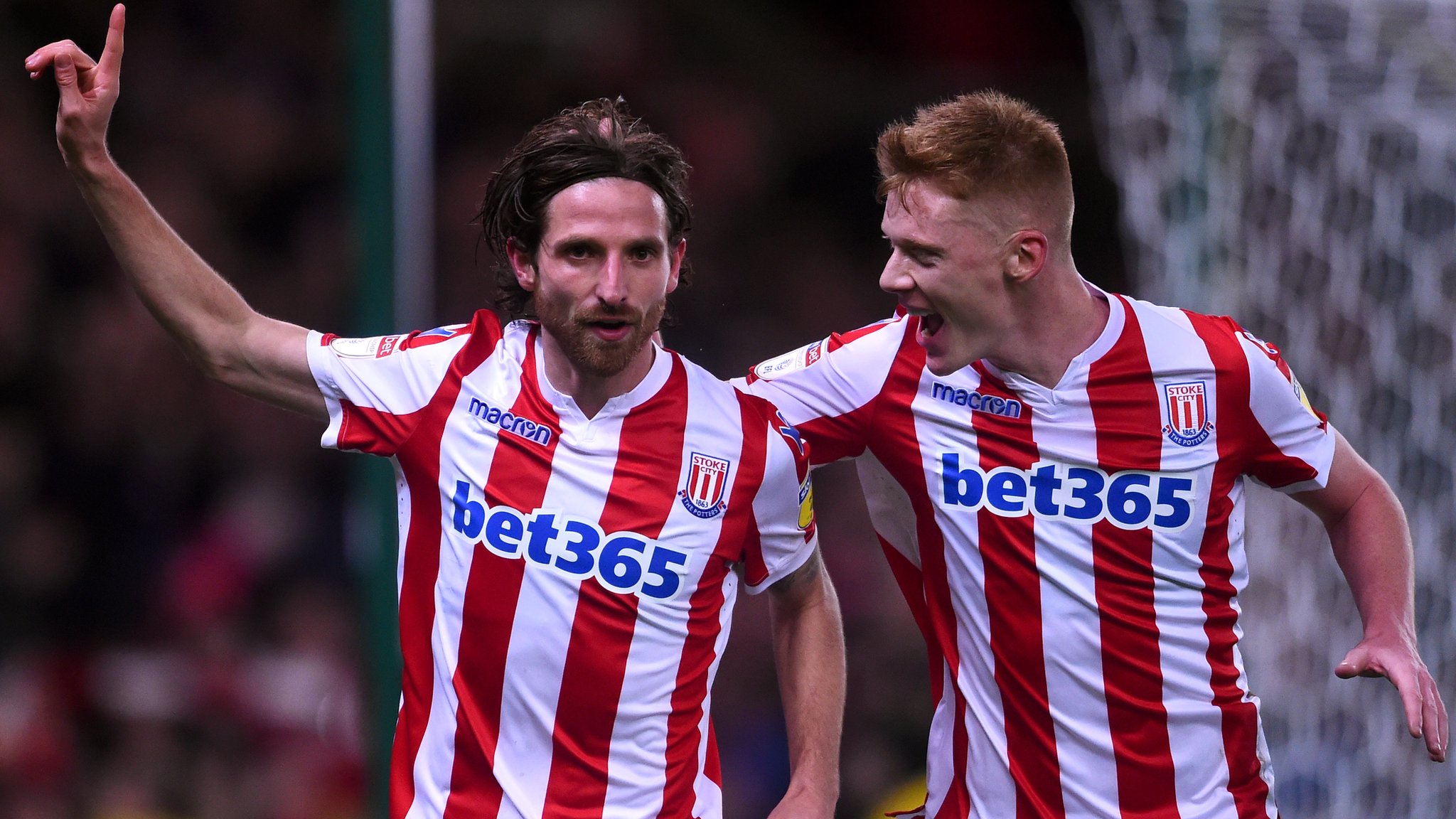 Allen on target as Stoke march on