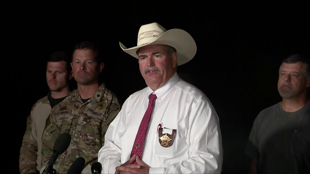 Sheriff explains where gunman was hiding