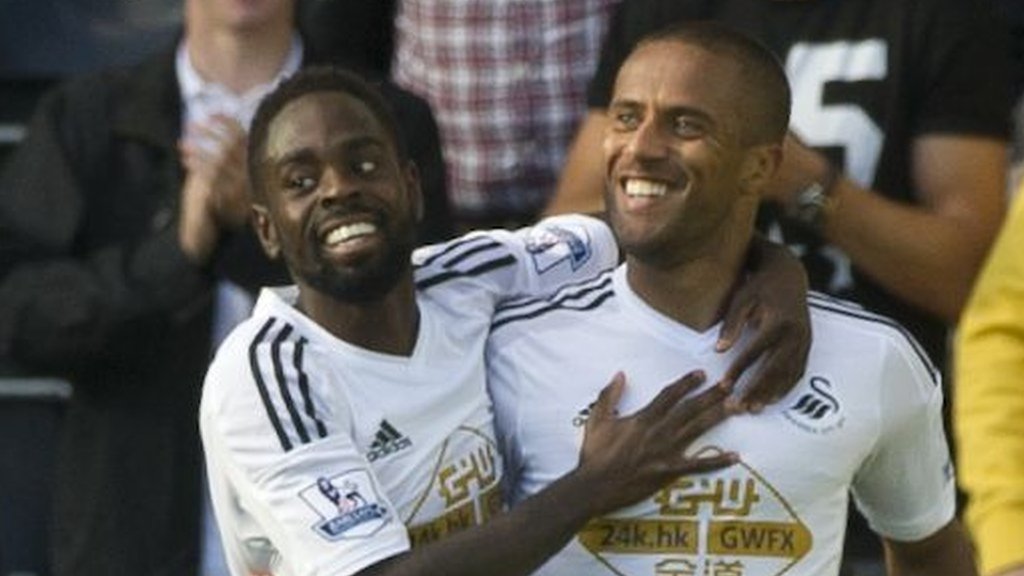 Nathan Dyer: Swansea City winger says veterans have 'plenty left in the tank'