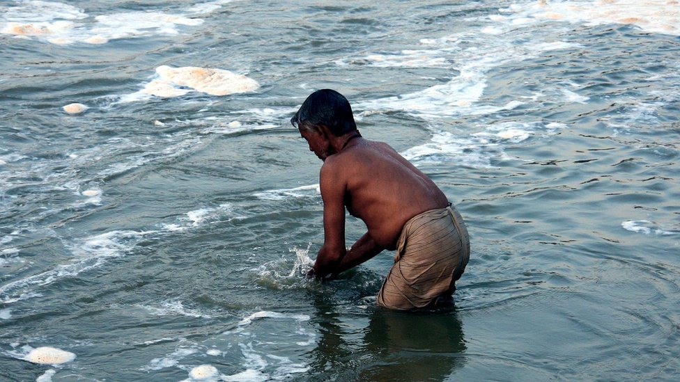 The Ganges and Yamuna rivers are worshipped by millions, but they are also heavily polluted
