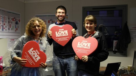 Frankie with the rest of the team, Ollie Doward and Ruth Levis