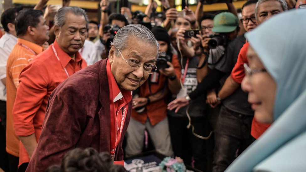 Mahathir Mohamad ditetapkan sebagai calon perdana menteri Malaysia dari kubu oposisi