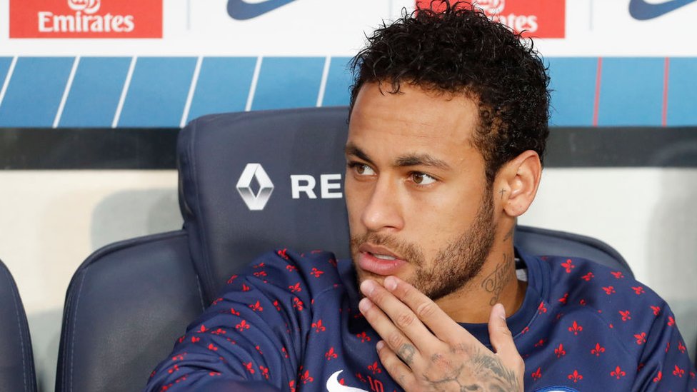 Neymar suspendu pour trois matchs de Ligue des champions pour 
