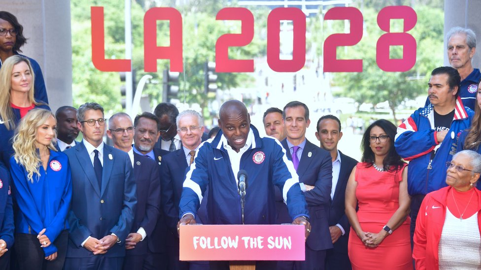 Los Angeles, Olimpiade, Carl Lewis