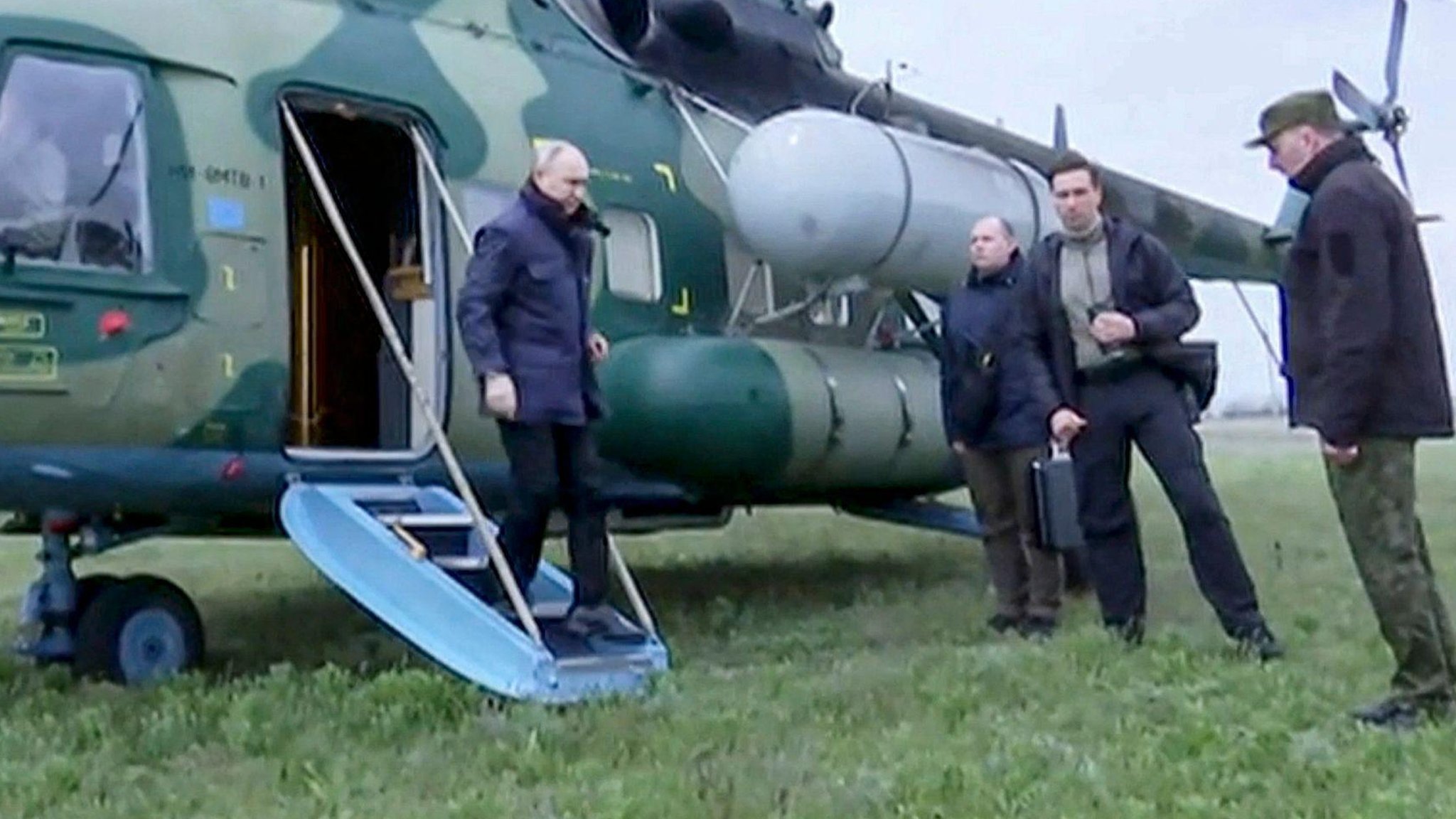 Putin visits occupied Kherson and Luhansk regions