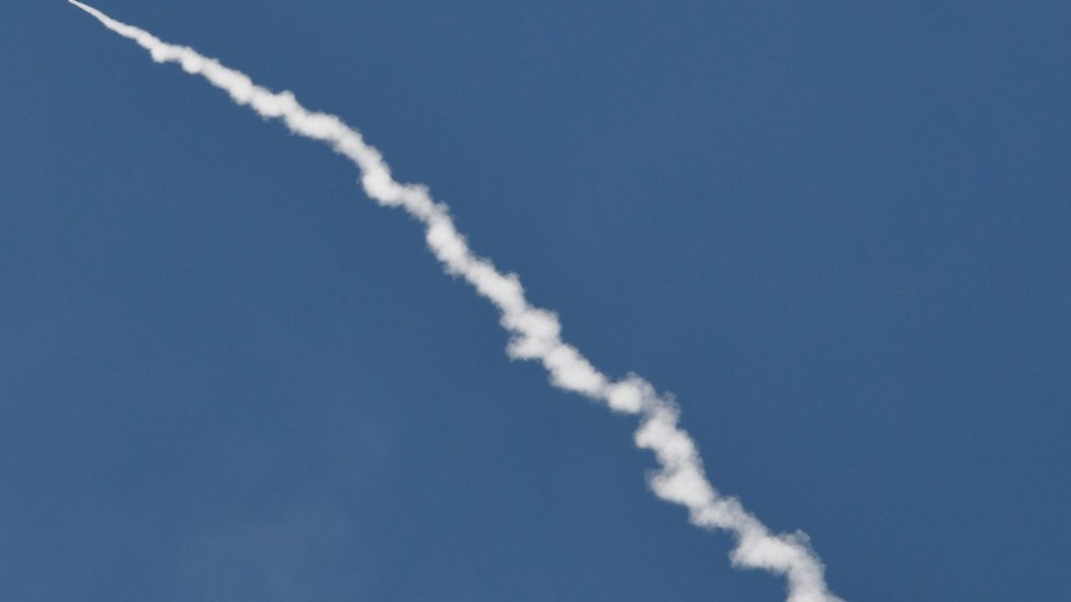 Ensayo con interceptador de misiles