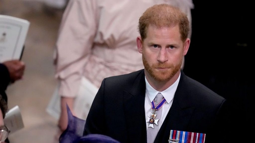 WATCH: Prince Harry at the King's coronation