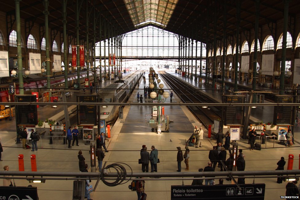 Point rencontre gare nord paris