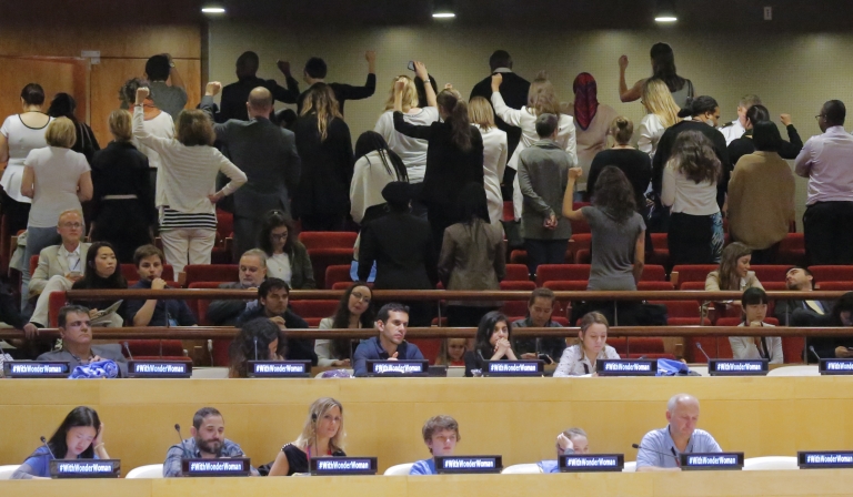 En el seno de la ONU no sentó muy bien la elección de la Mujer Maravilla.