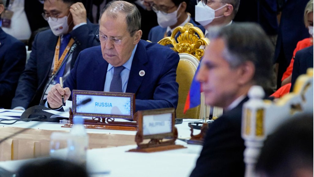 Blinken and Lavrov meet for first time since invasion