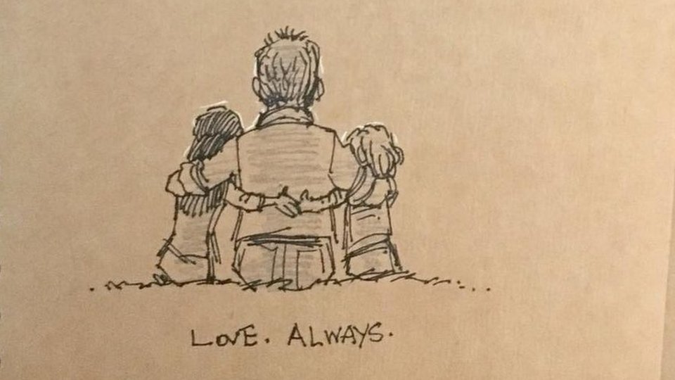How a doodle a day helped me survive first year without my wife