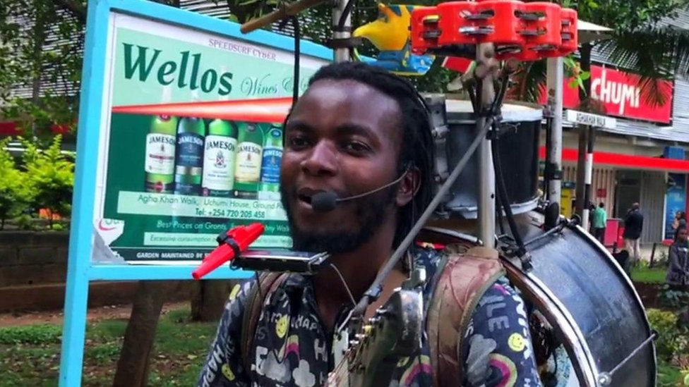 Kenya’s one-man band - Krackwhizz