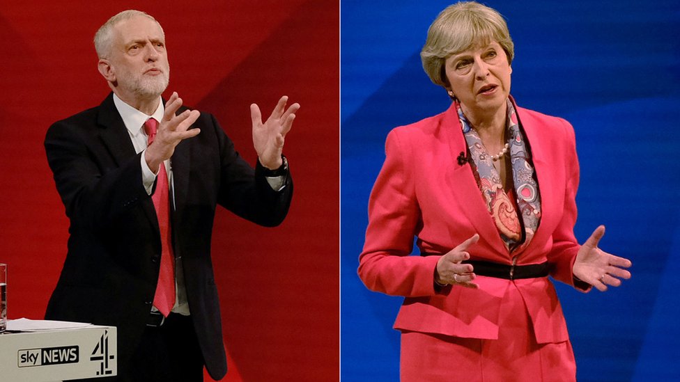 英総選挙】 投票1週間前の世論調査の状況 - BBCニュース