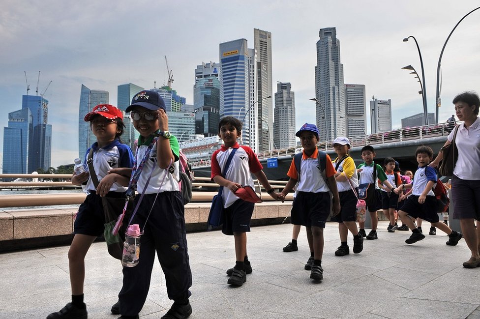 Children in Singapore