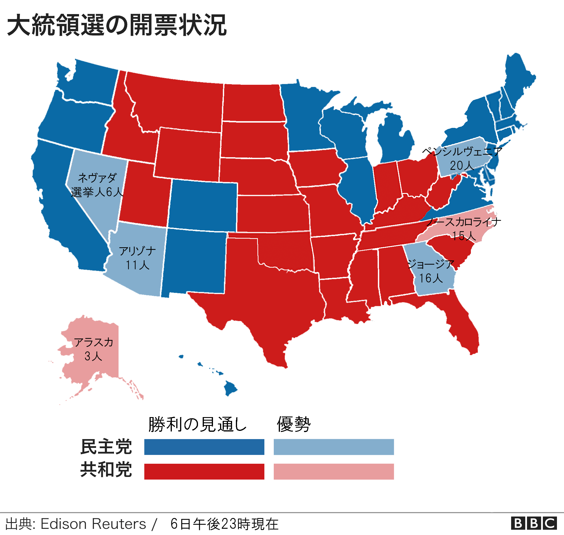 米大統領選2020】 勝者はいつ分かるのか - BBCニュース