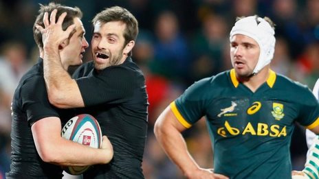South Africa 20-27 New Zealand
