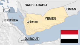 Map of Yemen