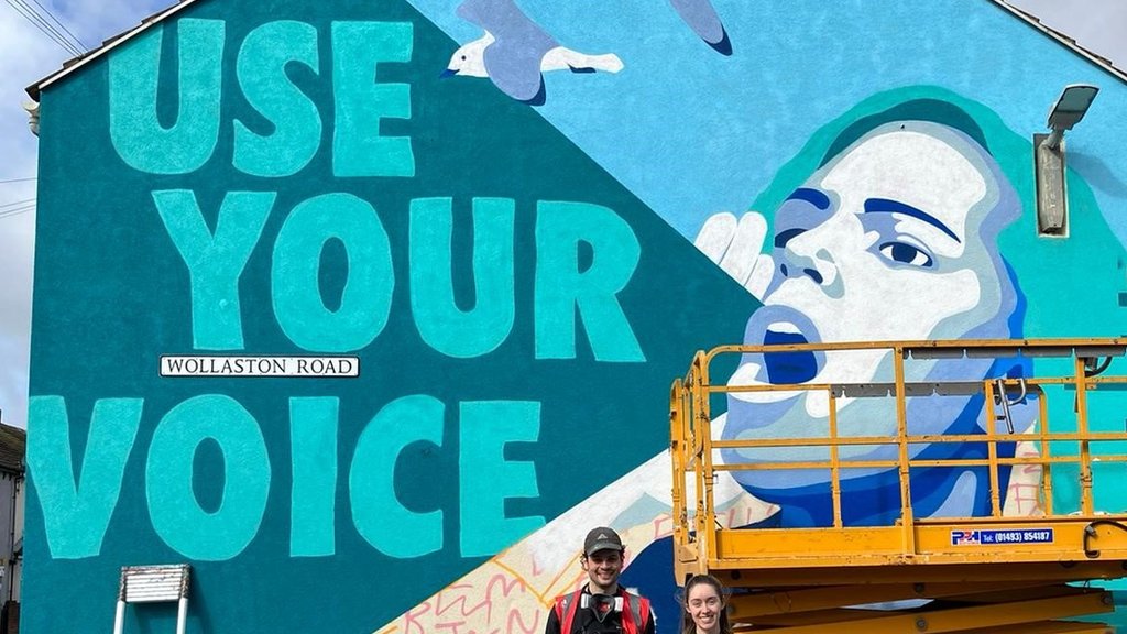 Murals aim to inspire climate change action