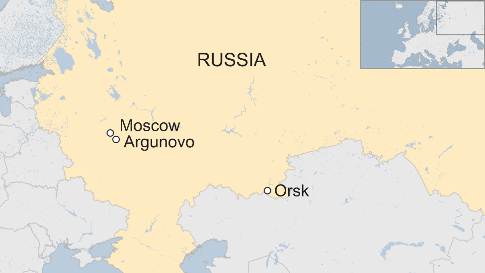 Russian jet 'crashes' after Moscow take-off