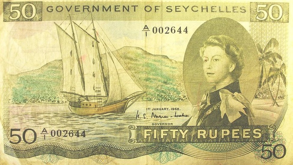 Seychelles sex banknote sells for £620 at auction BBC News 