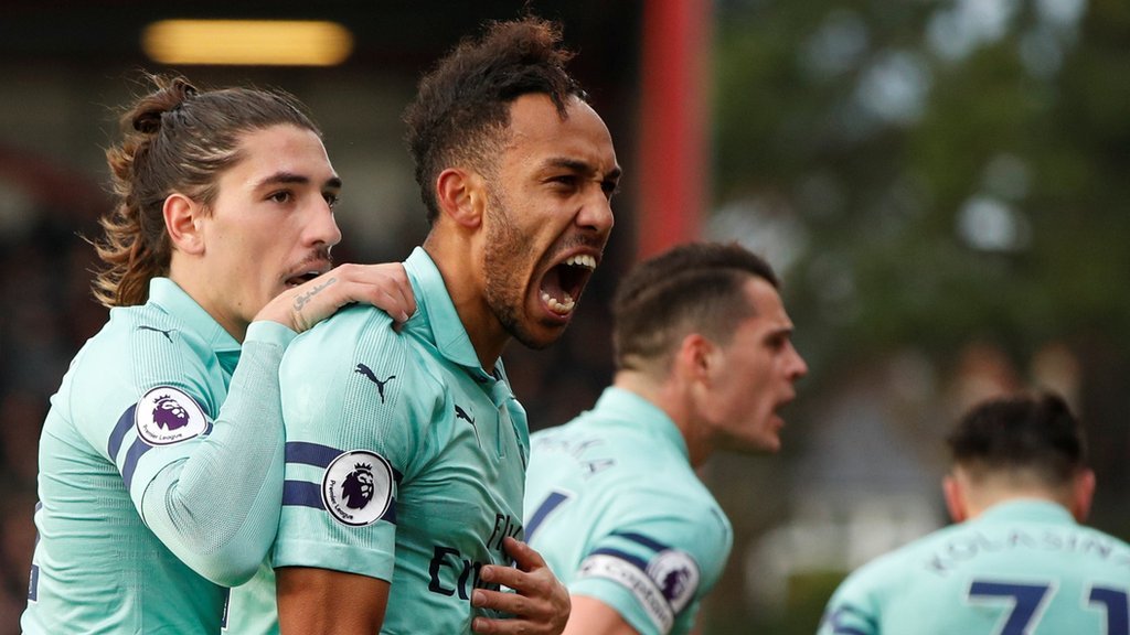 Bournemouth 1-2 Arsenal: Gunners win to move within a point of top four