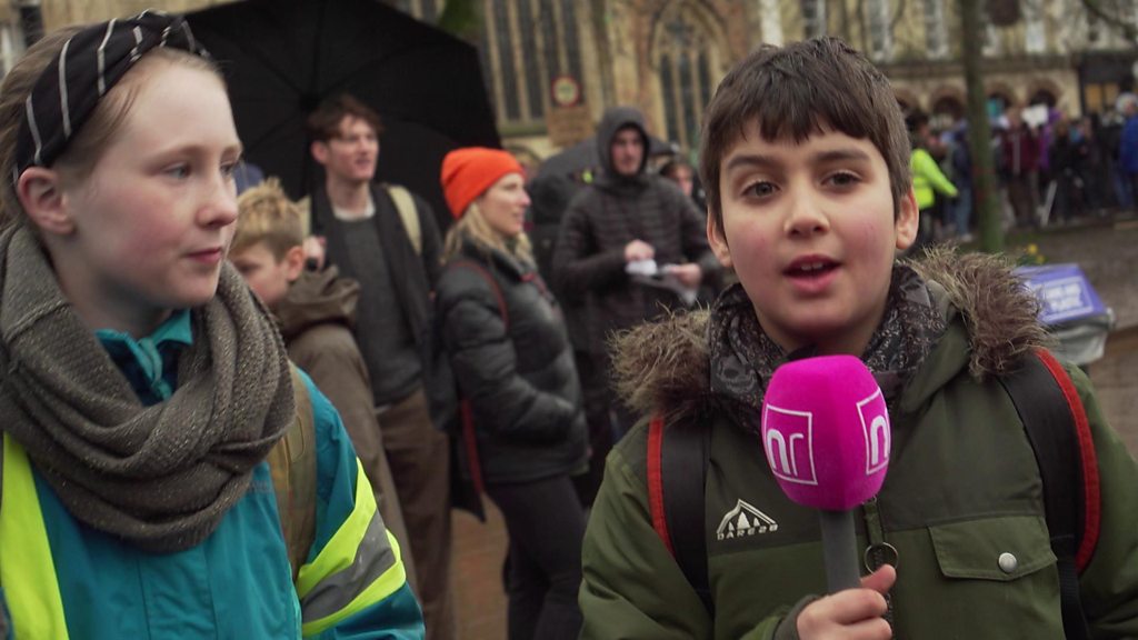 bristol-fridays-for-future-march-children-talk-to-newsround-cbbc
