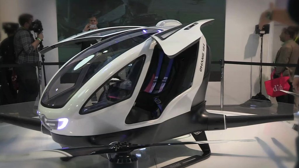 The drone you can sit inside CBBC Newsround