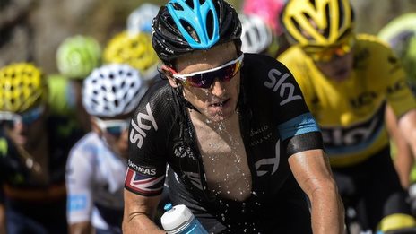 VIDEO: Team Sky riding strong - Thomas