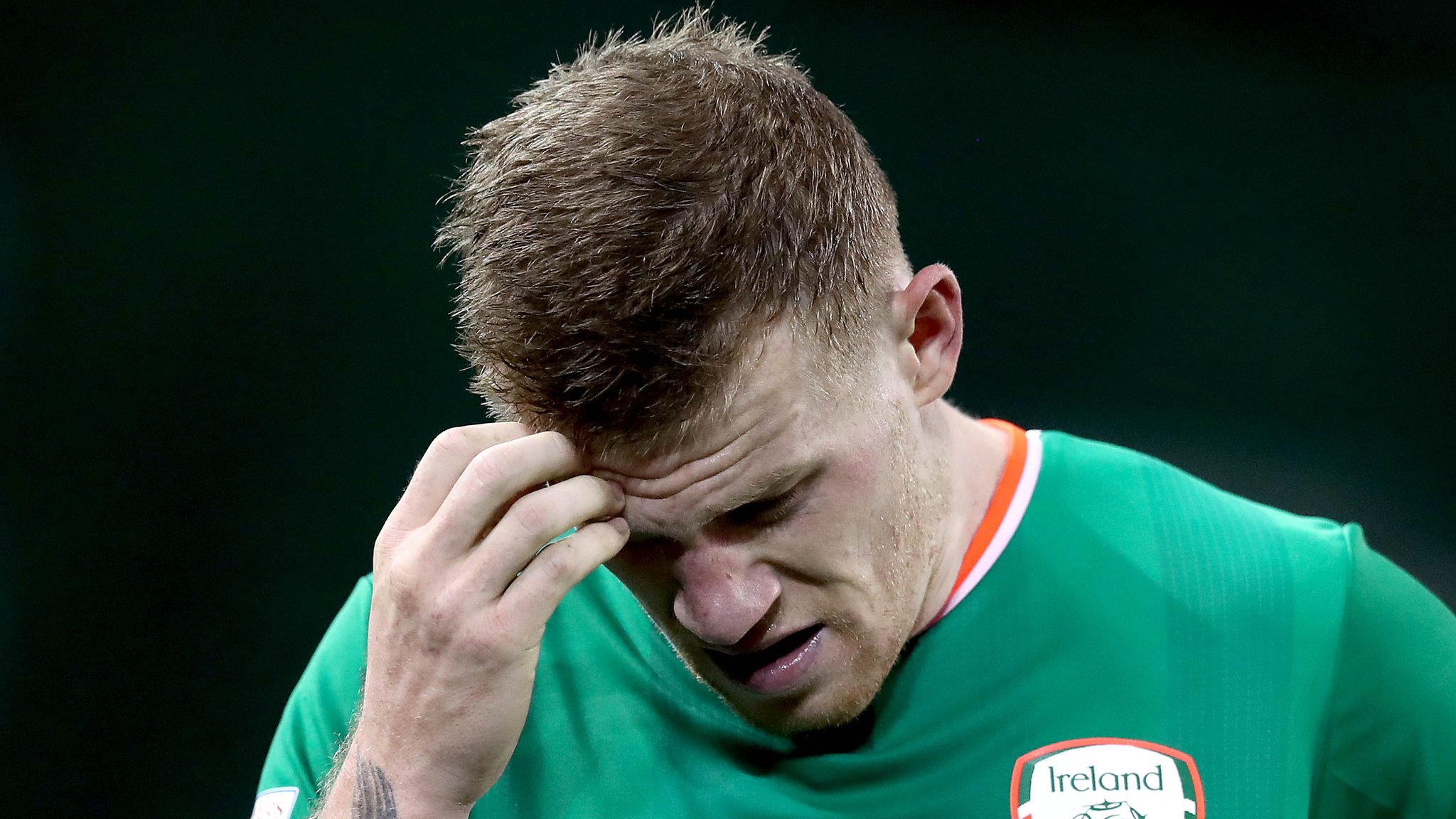 James McClean says some criticism of Republic display 'over the top'