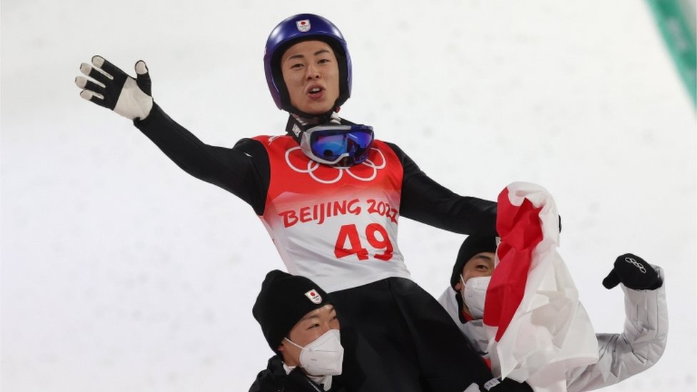 北京冬季五輪】 男子ジャンプの小林陵侑が金メダル 日本勢で今大会初