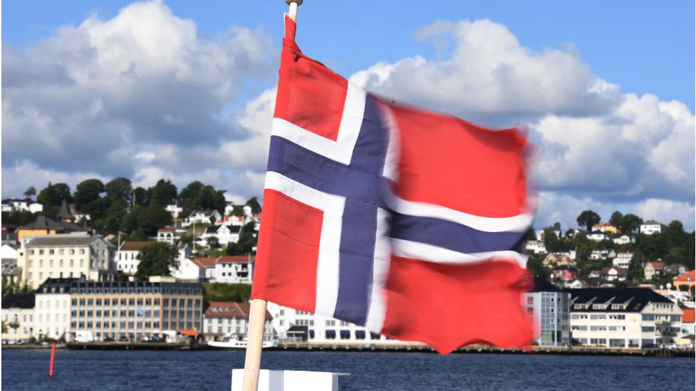 Bandeiras Simples Da Escandinávia.Países Nórdicos. Tamanho Correto