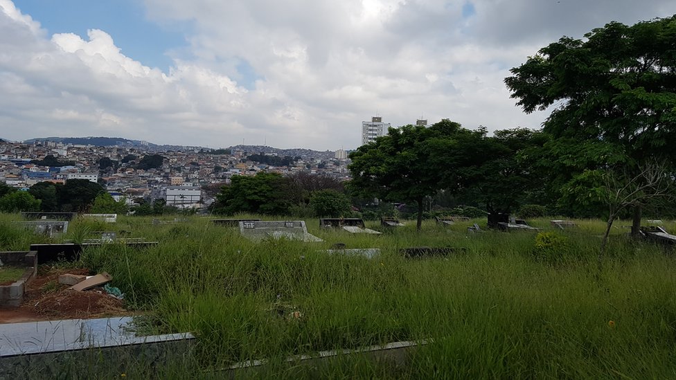 Fotografía cementerio de Vila Nova Cachoeirinha.