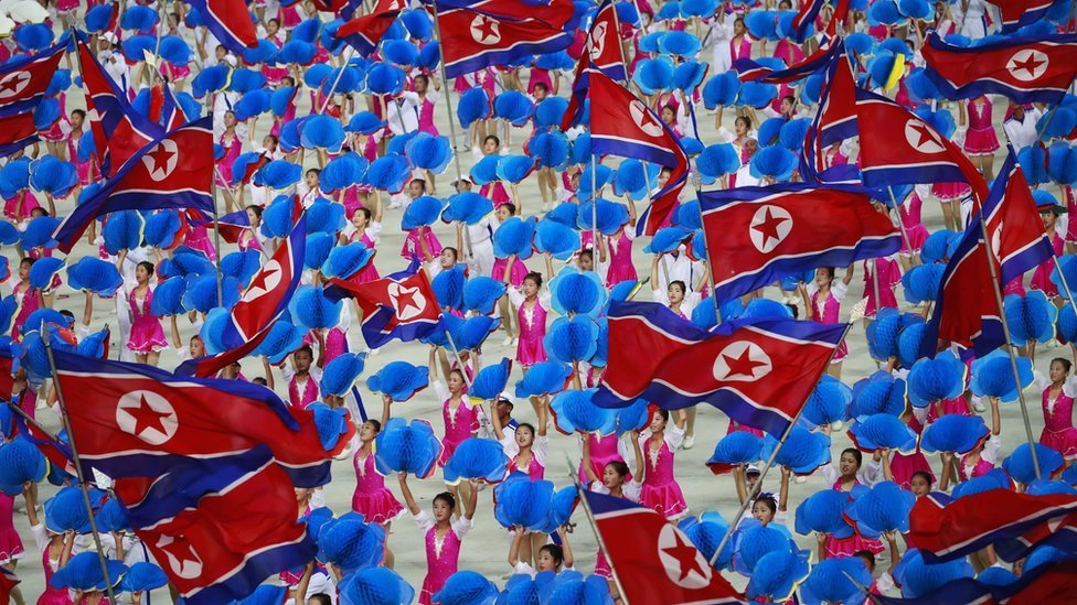 写真で見る】北朝鮮のアリラン祭、世界最大のプロパガンダショー - BBC