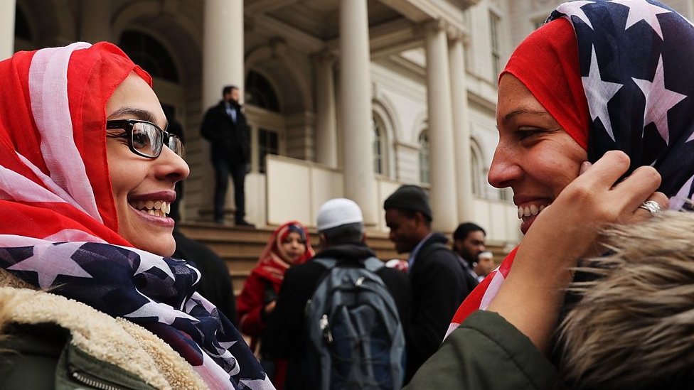Non-Muslim Americans wear hijab in solidarity for World Hijab Day