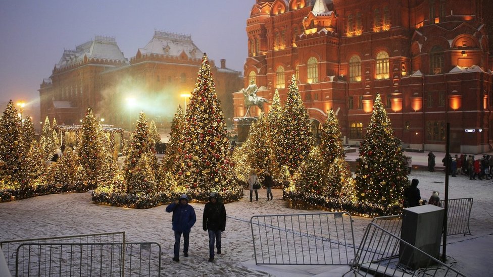 Пять самых дорогих елок России: какие города тратят на них десятки  миллионов рублей - BBC News Русская служба