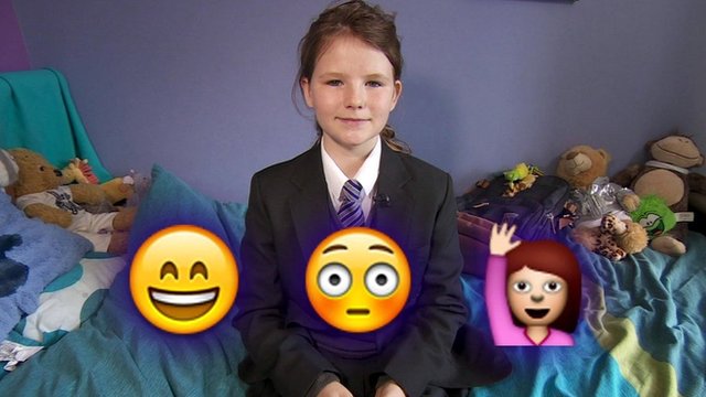 Shonny nám říká, jak se cítí při nástupu na střední školu v emoji