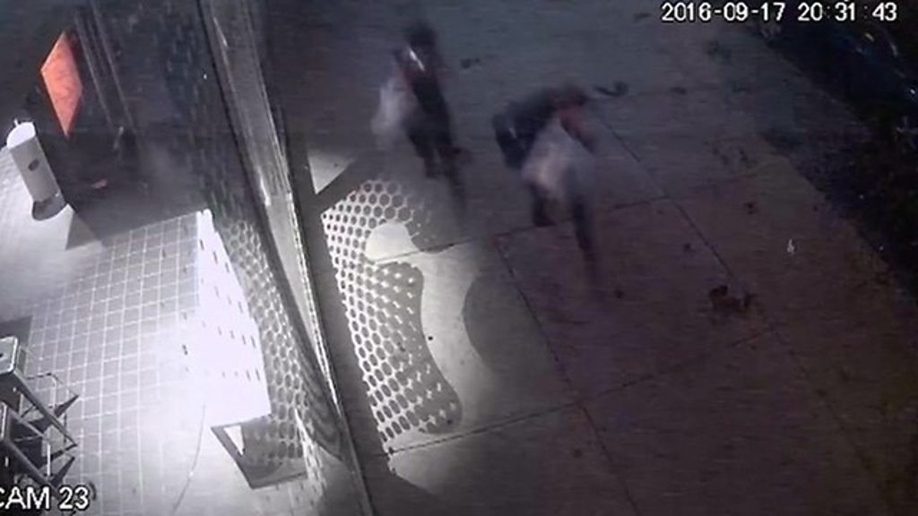 New York City: Moment of blast caught on CCTV