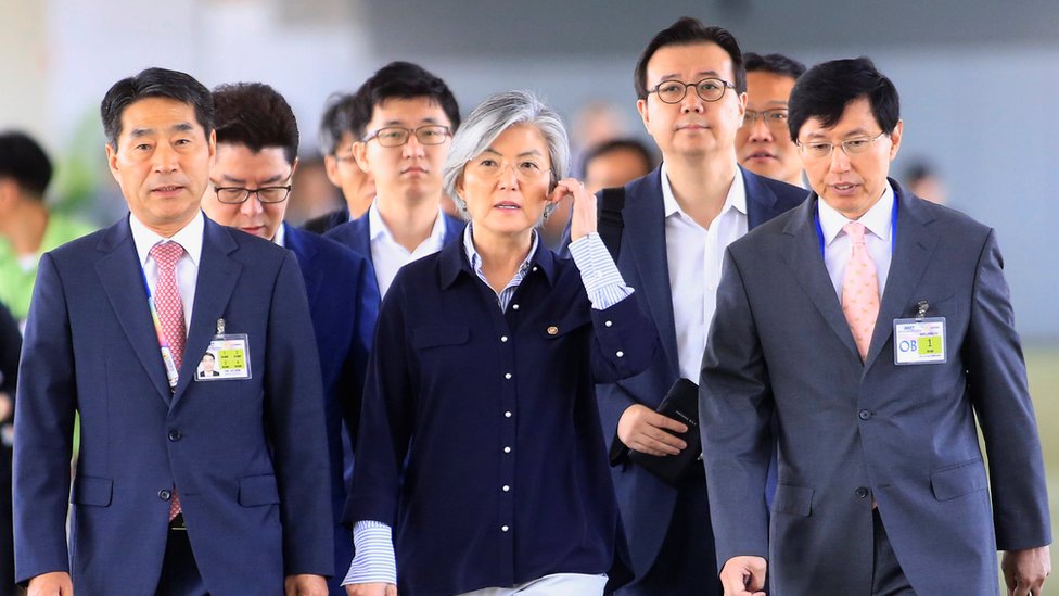 وزيرة خارجية كوريا الجنوبية كانغ كيونغ هوا
