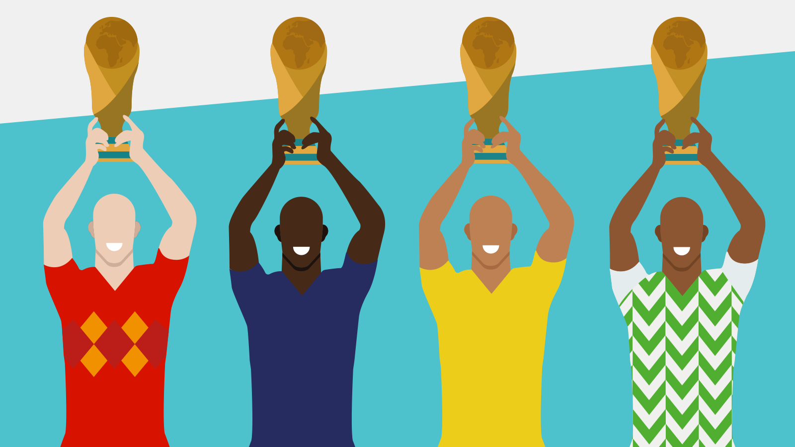 Copa da Rússia 2018: Multiétnica, seleção da França bicampeã mundial tem  raízes em 17 países - BBC News Brasil